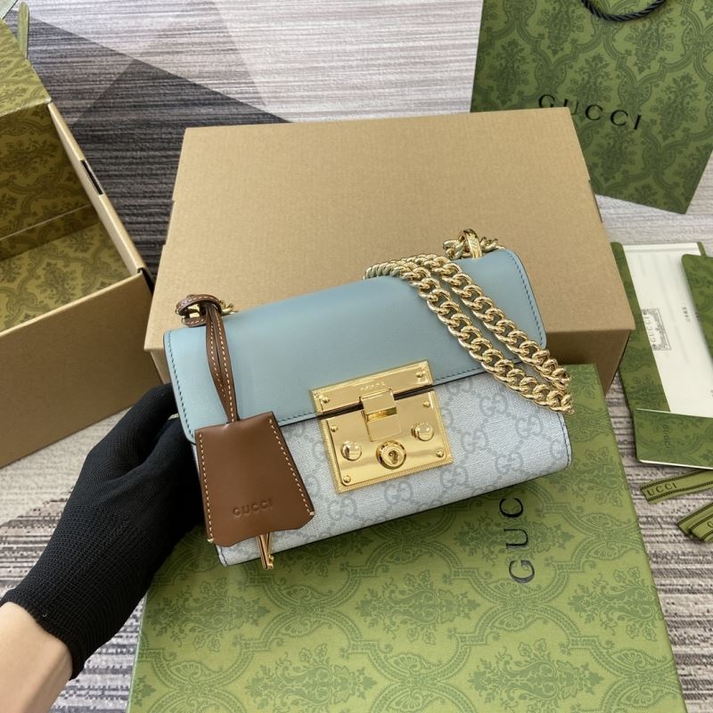 Gvc*1 padlock shoulder bags